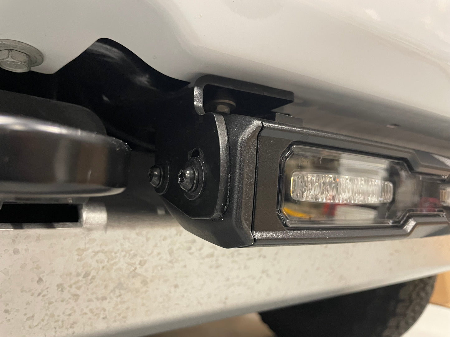 Front Fog Lamp Bar with Silverado Brackets and Plug-and-Play Wiring